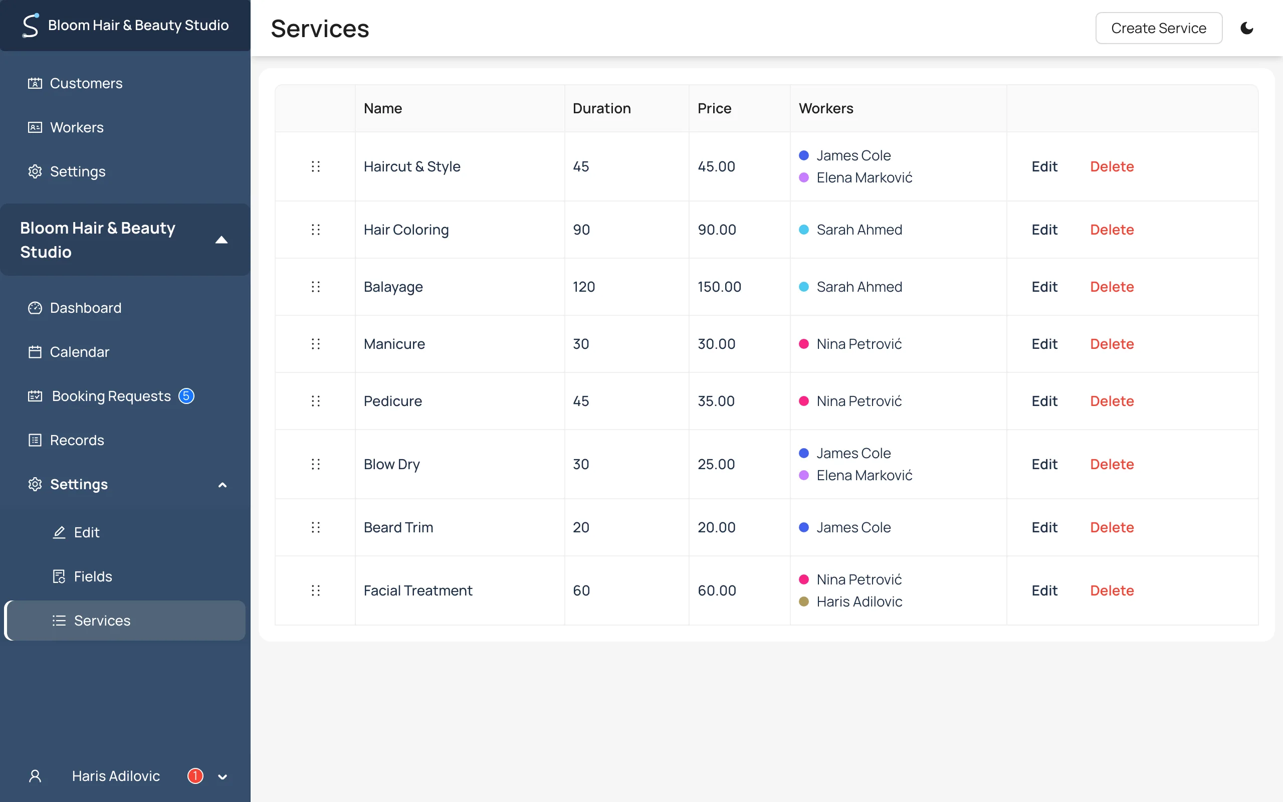 Services